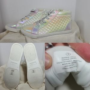 Justice Holographic high-tops